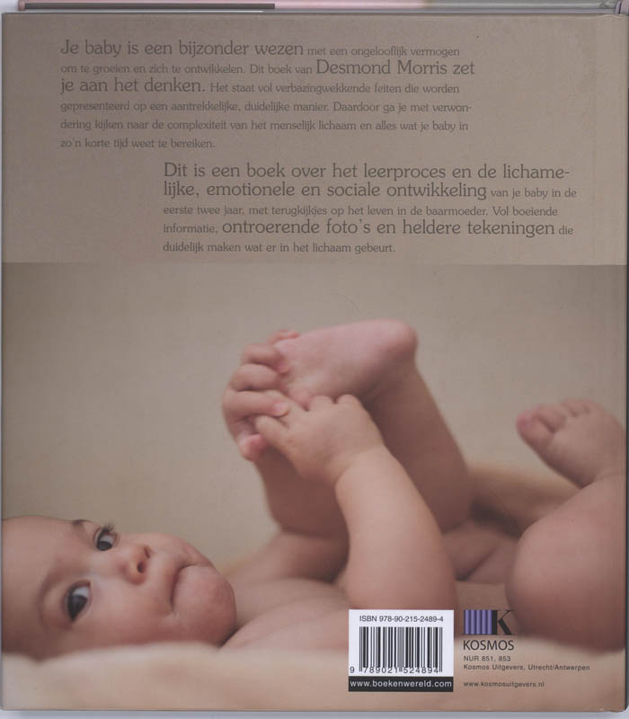 Achterkant van Baby
