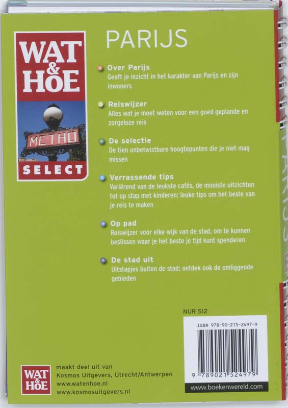 Achterkant van Parijs