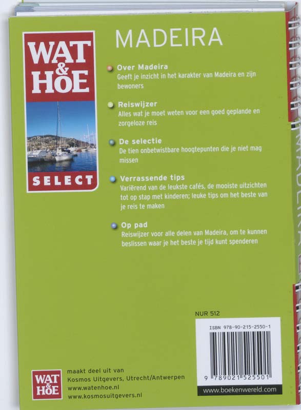 Achterkant van Madeira