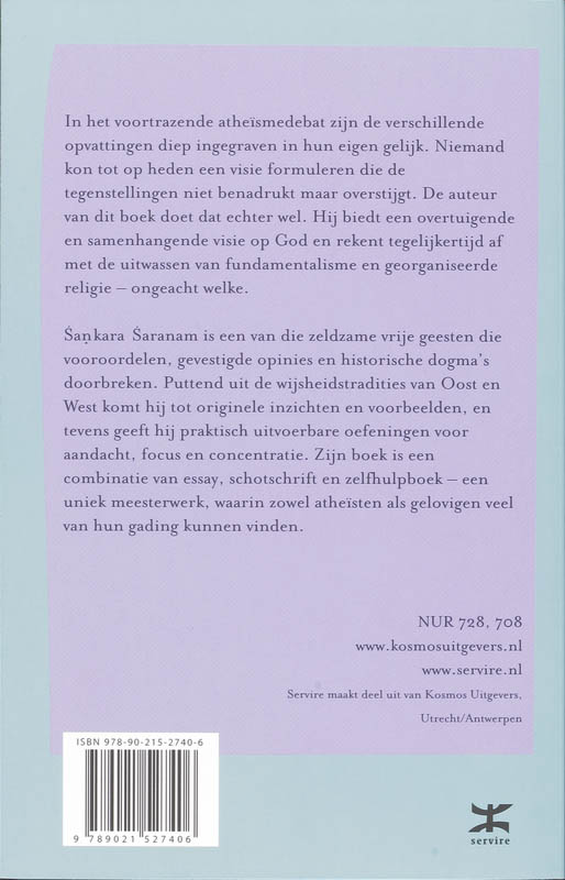 Achterkant van God zonder religie