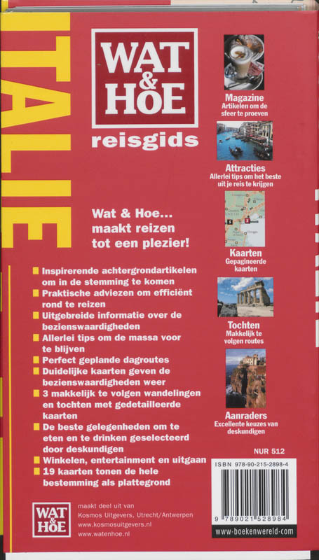 Achterkant van Italie