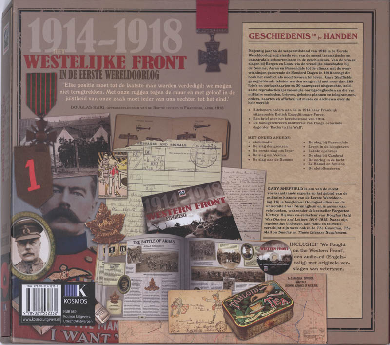 Achterkant van 1914-1918