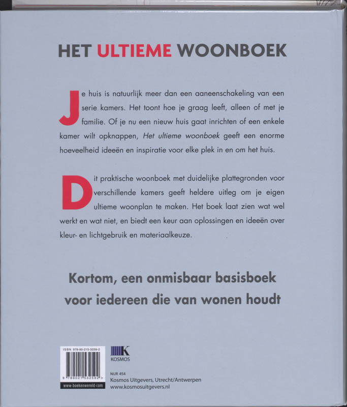Achterkant van Het ultieme woonboek