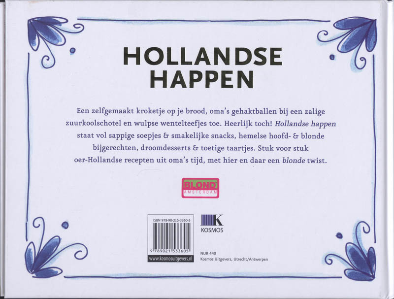Achterkant van Hollandse happen
