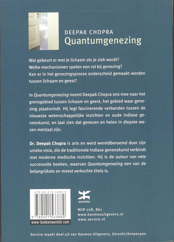 Achterkant van Quantumgenezing