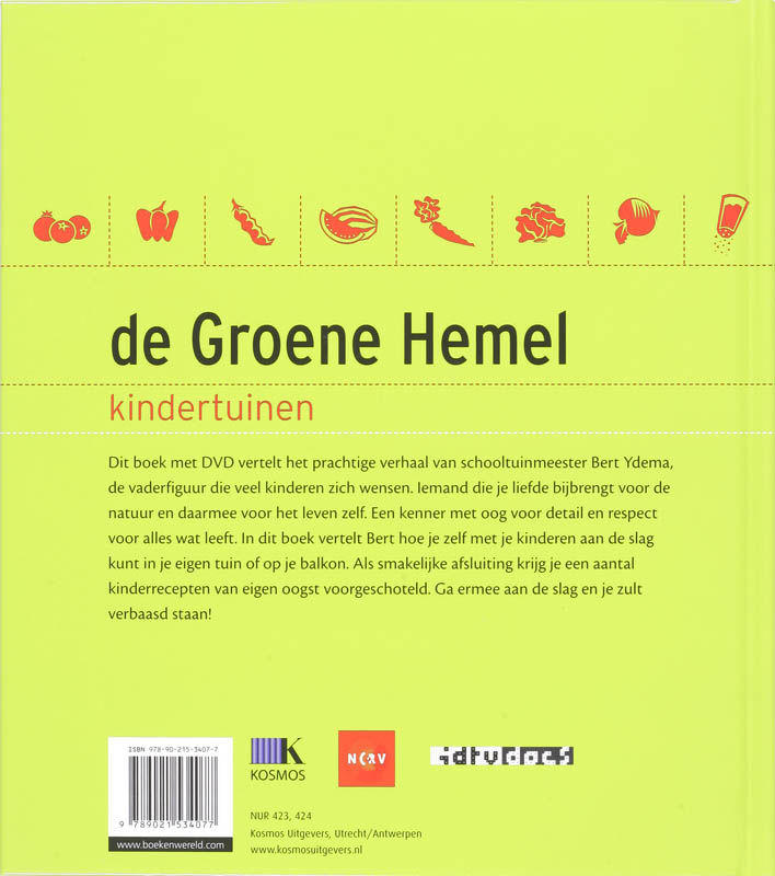 Achterkant van De Groene Hemel