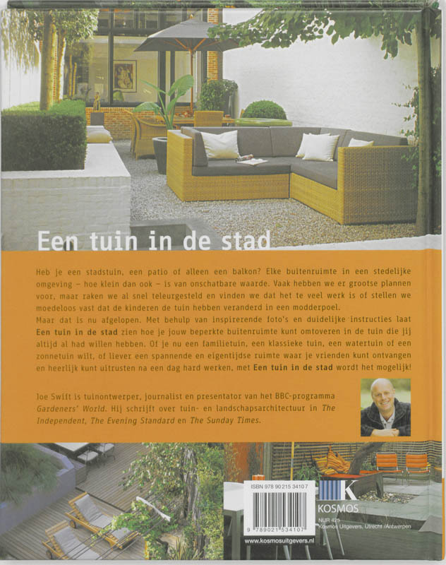 Achterkant van Een tuin in de stad