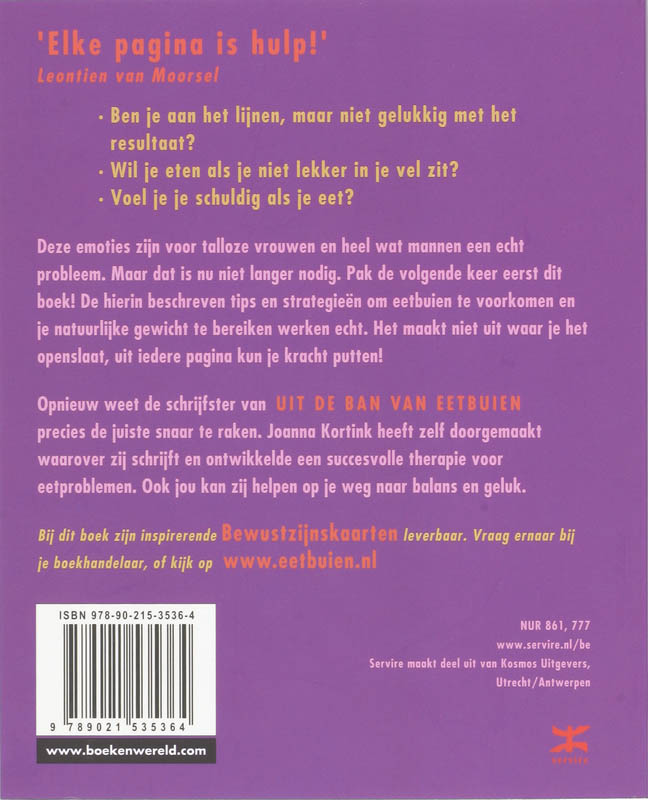 Achterkant van Eerste hulp bij eetbuien