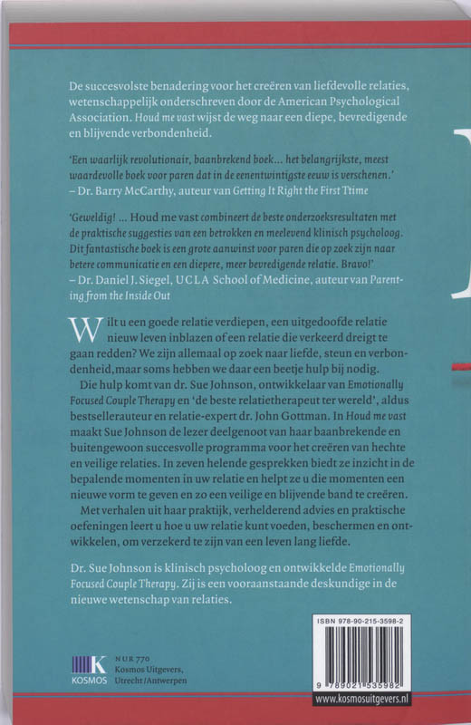 Achterkant van Houd me vast
