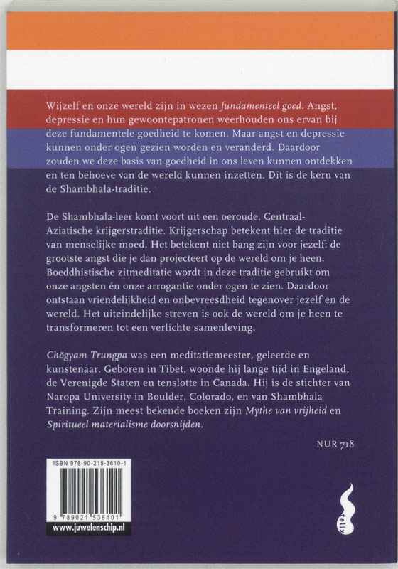 Achterkant van Shambhala