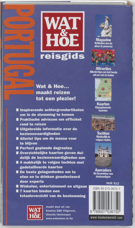 Achterkant van Portugal
