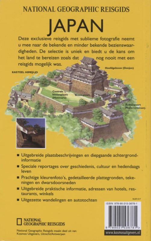 Achterkant van Japan