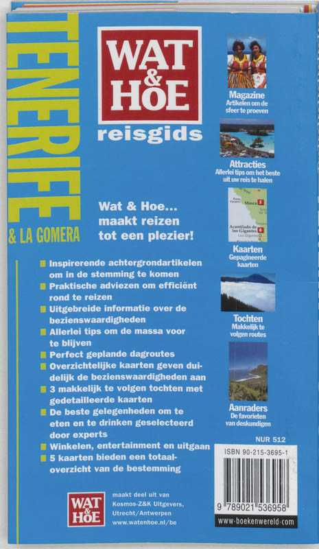 Achterkant van Tenerife & La Gomera