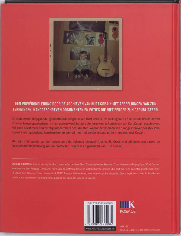 Achterkant van Kurt Cobain