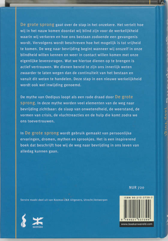 Achterkant van De grote sprong