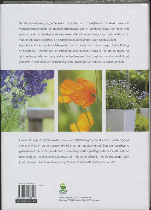 Achterkant van De tuinontwerp-encyclopedie