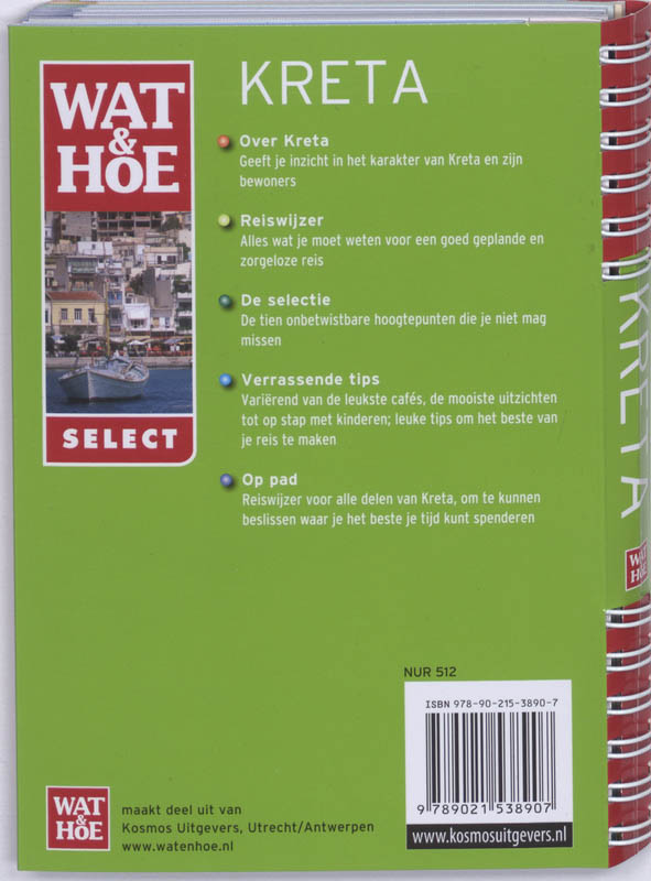 Achterkant van Kreta