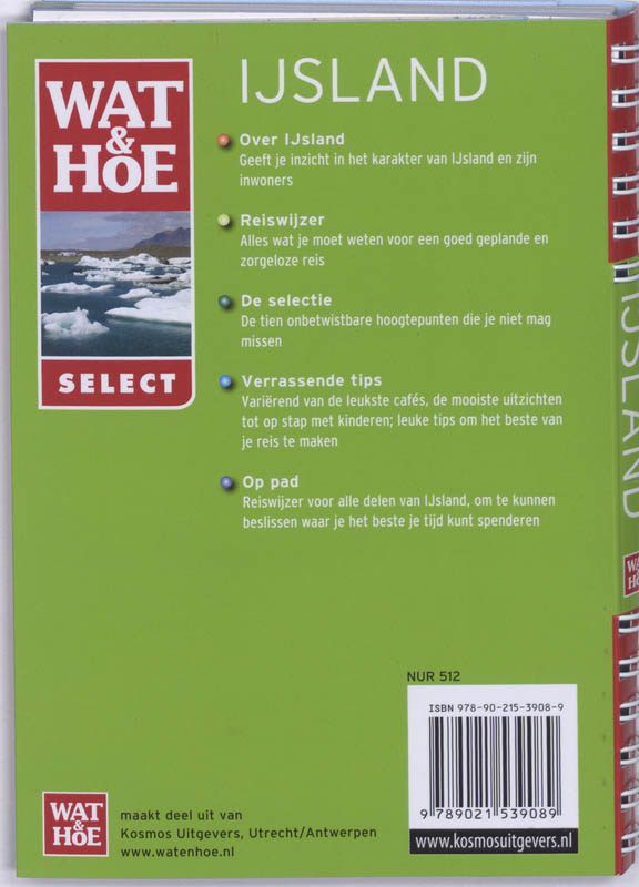 Achterkant van IJsland