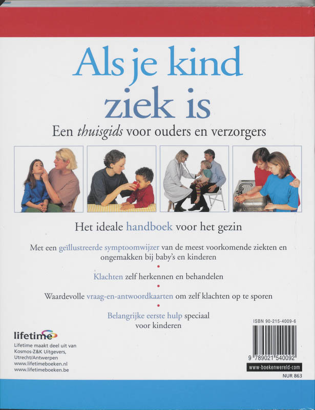Achterkant van Als uw kind ziek is