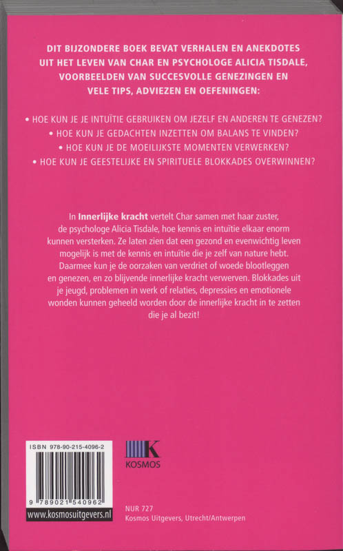 Achterkant van Innerlijke kracht