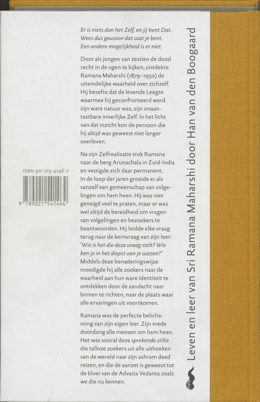 Achterkant van Sprekende stilte