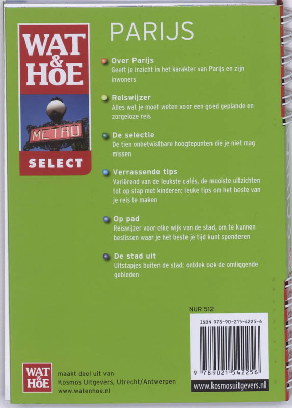 Achterkant van Parijs