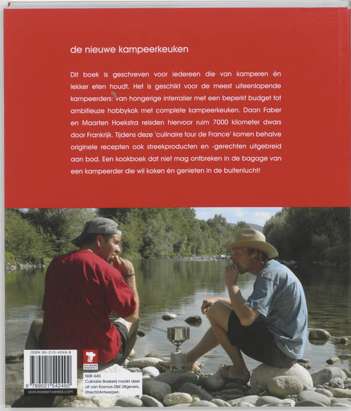 Achterkant van De nieuwe kampeerkeuken