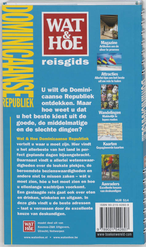 Achterkant van Dominicaanse Republiek