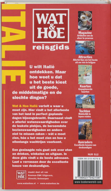 Achterkant van Italie