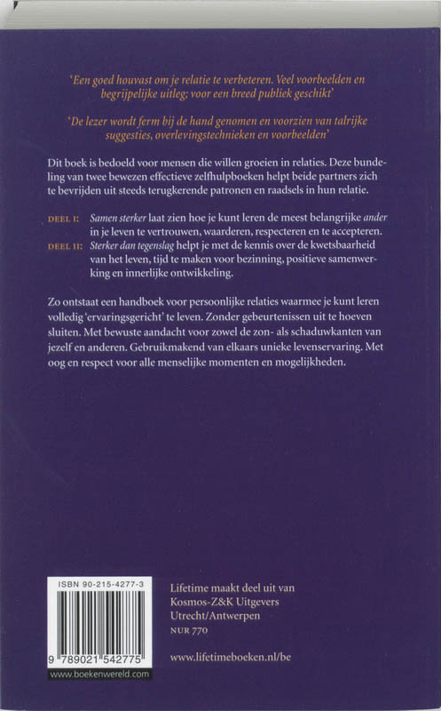 Achterkant van Sterker samen