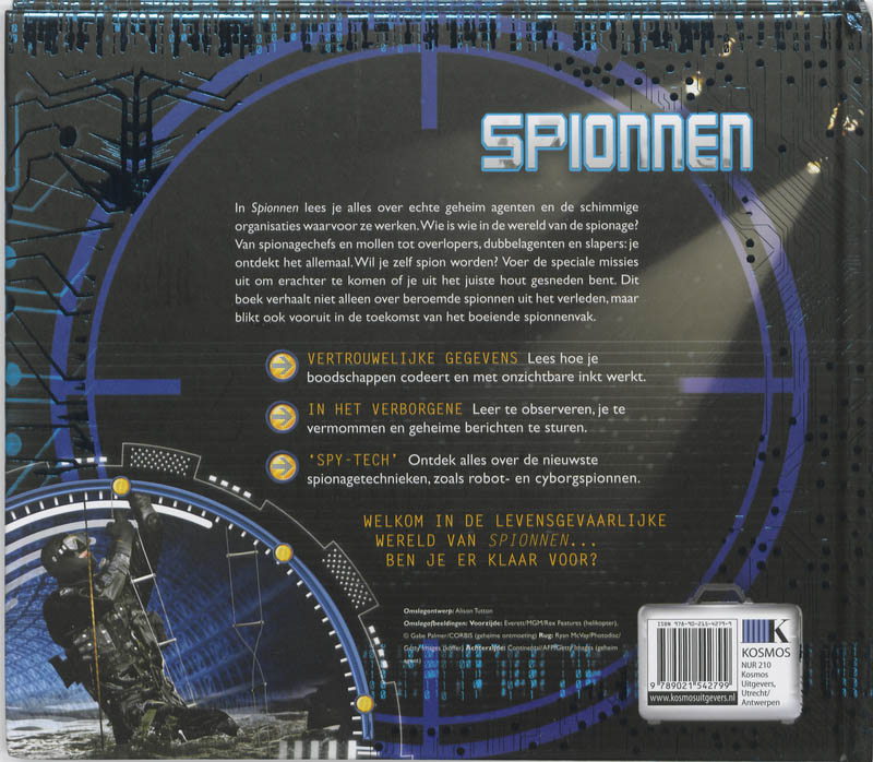 Achterkant van Spionnen