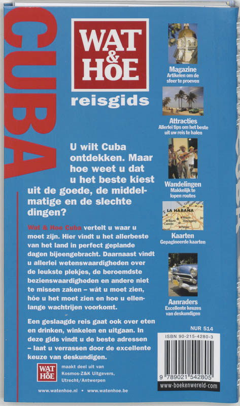 Achterkant van Cuba