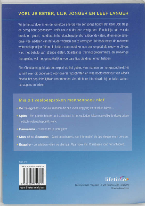 Achterkant van De houdbare man