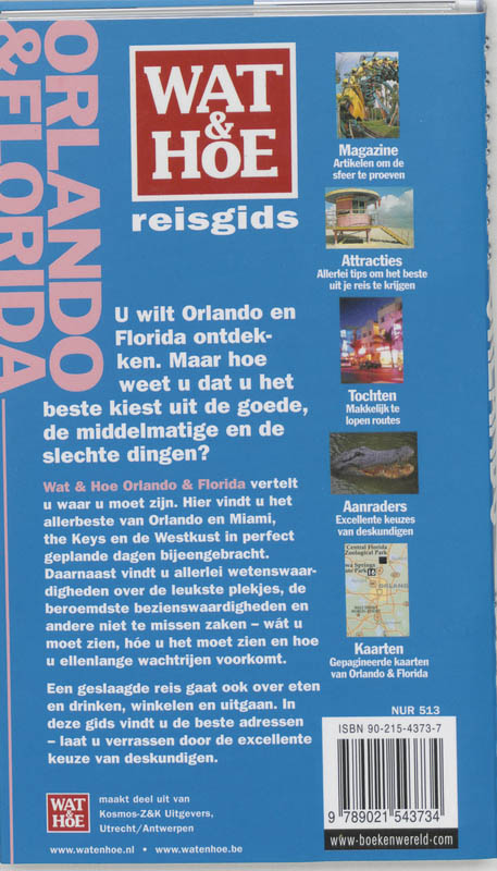 Achterkant van Orlando & Florida