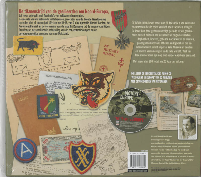 Achterkant van De bevrijding