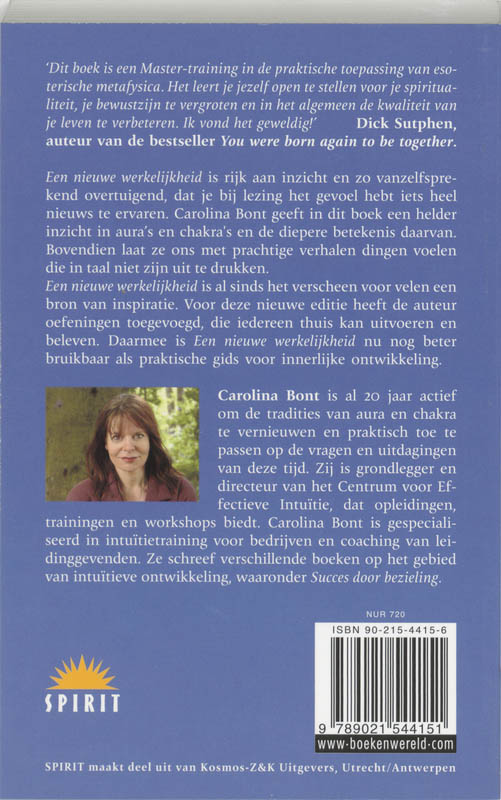Achterkant van Een nieuwe werkelijkheid