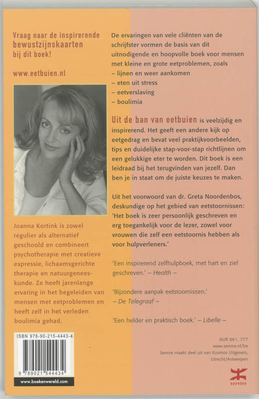 Achterkant van Uit de ban van eetbuien