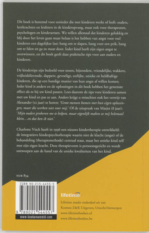 Achterkant van Kinderen en angsten