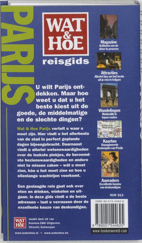 Achterkant van Parijs