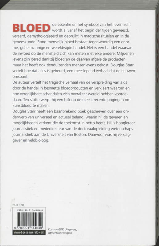 Achterkant van Bloed