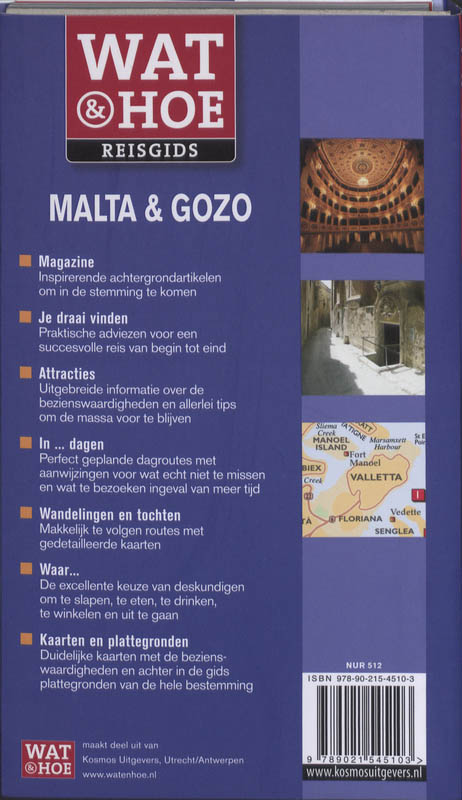 Achterkant van Malta & Gozo