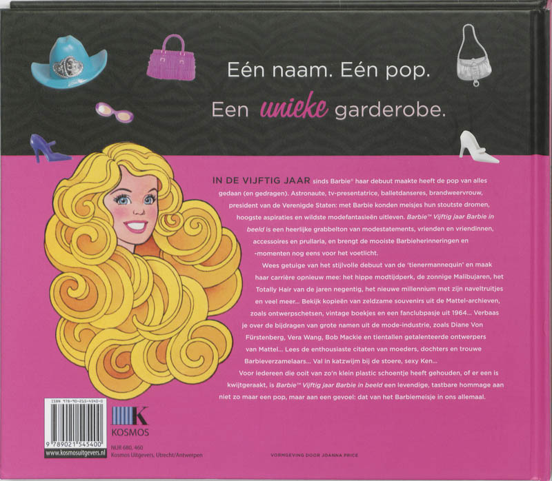 Achterkant van Barbie