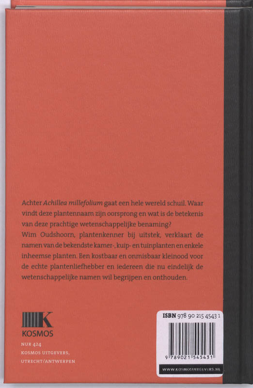 Achterkant van Plantennamen nader verklaard