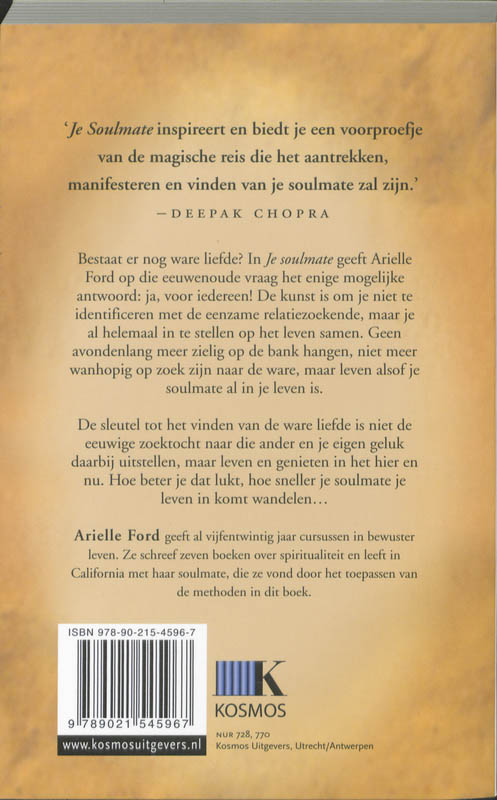 Achterkant van Je soulmate
