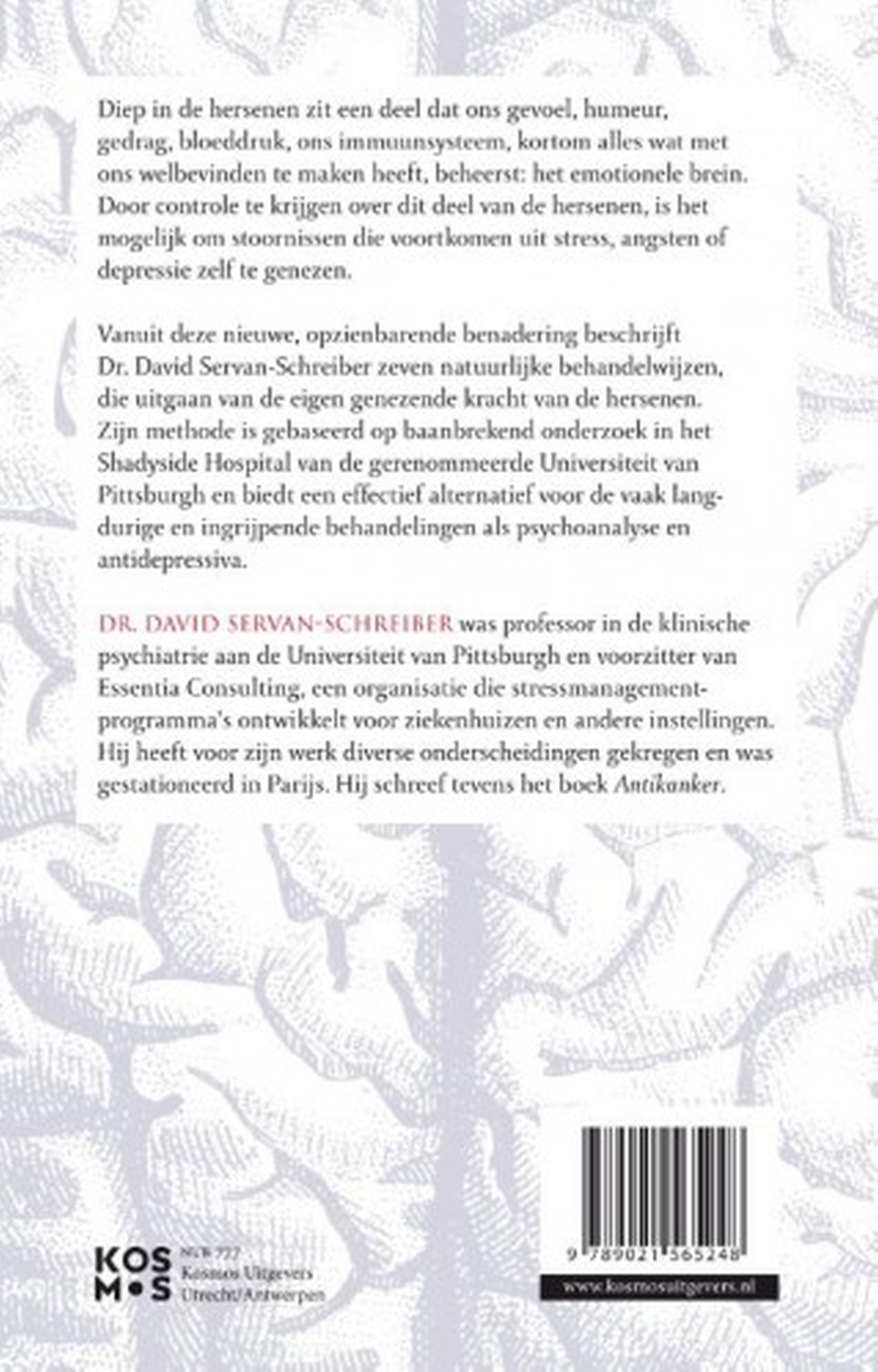 Achterkant van Uw brein als medicijn
