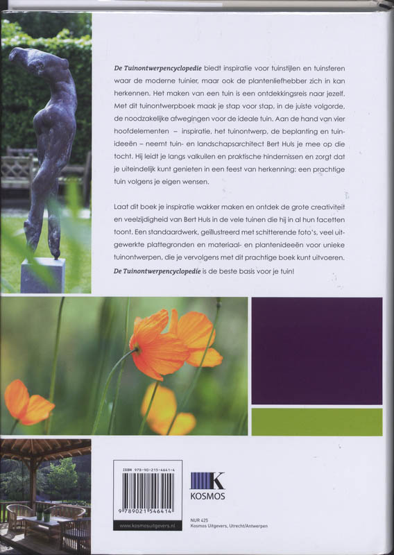 Achterkant van De tuinontwerpencyclopedie