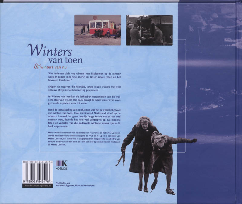 Achterkant van Winters van toen