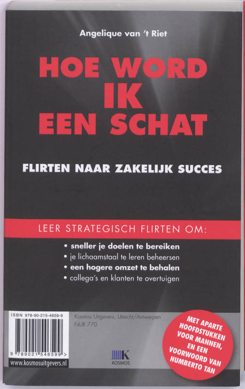 Achterkant van Hoe word ik een schat
