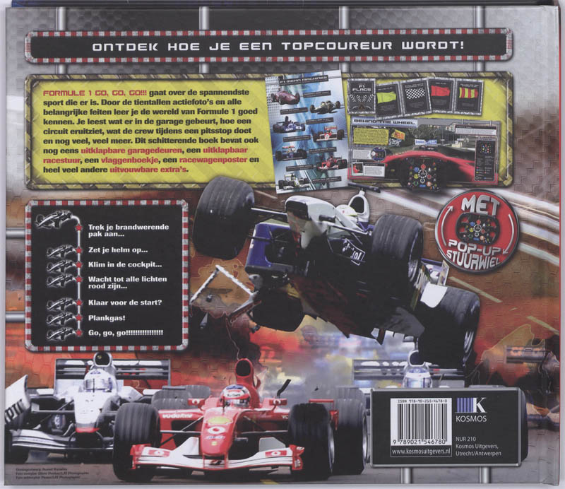 Achterkant van Formule 1