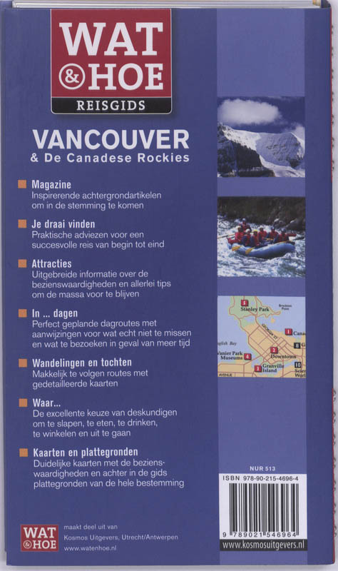 Achterkant van Vancouver